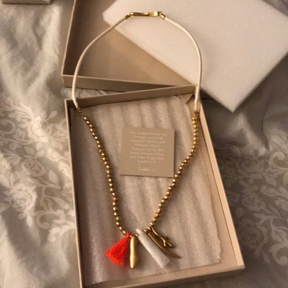 Brand new India Hicks Golden Earth Necklace - Picture 4 of 4